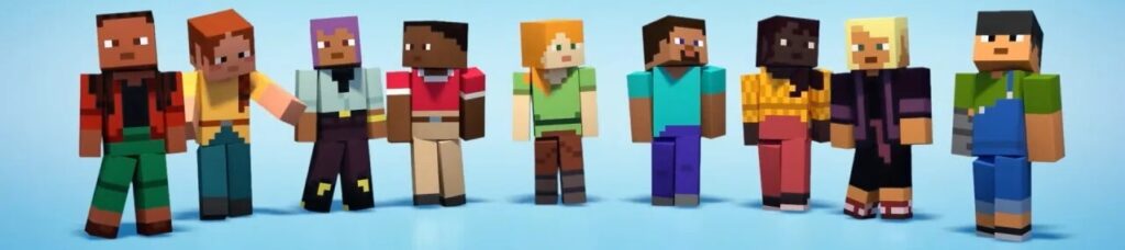 What race is Minecraft Steve?